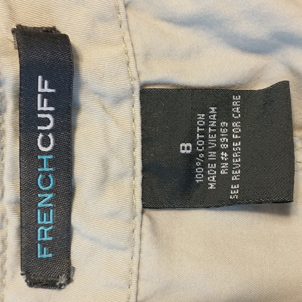 French Cuff Cotton Shorts - Picture 3 of 3